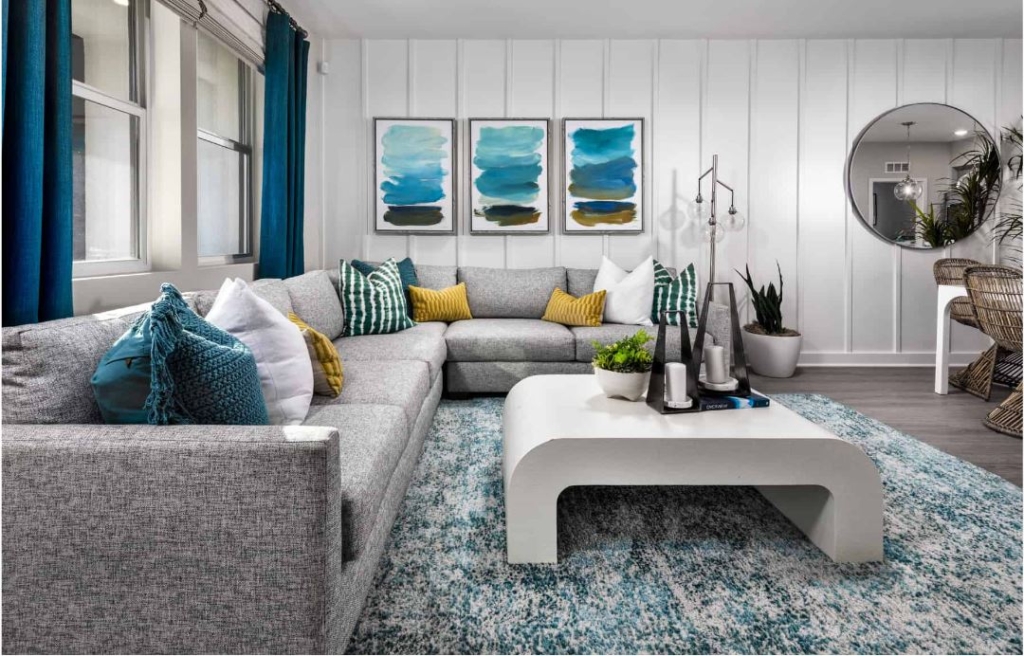 Gardena New Luxury Townhomes Livingroom