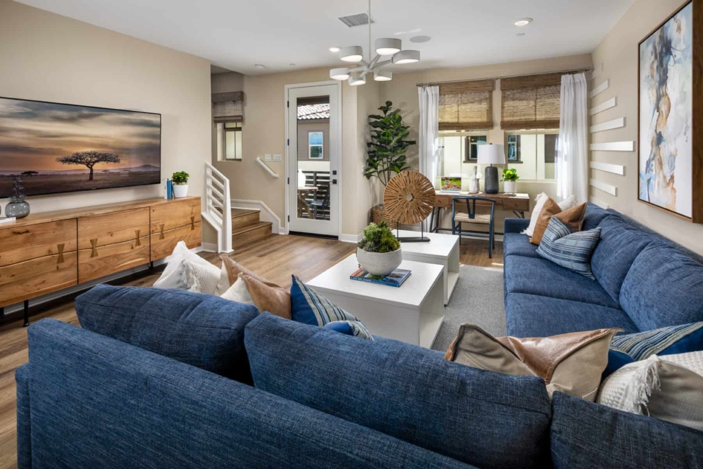 San Pedro Luxury Townhomes Living Space