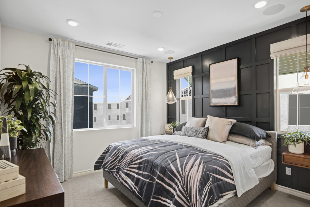 New Carson Townhomes Designer Bedroom