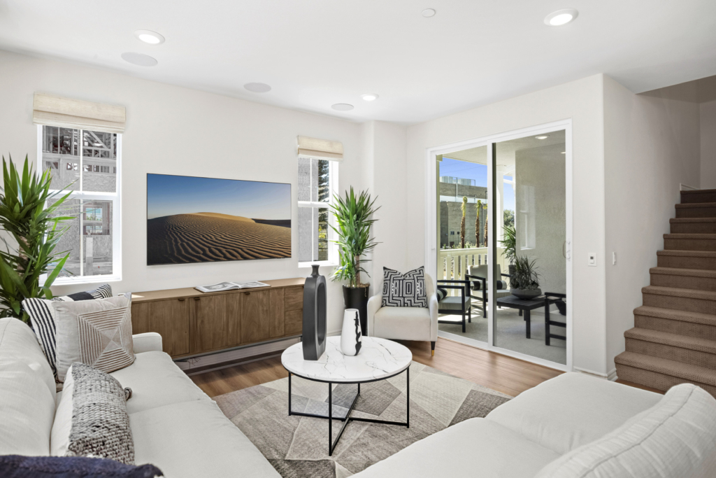 New Carson Designer Town homes Livingroom
