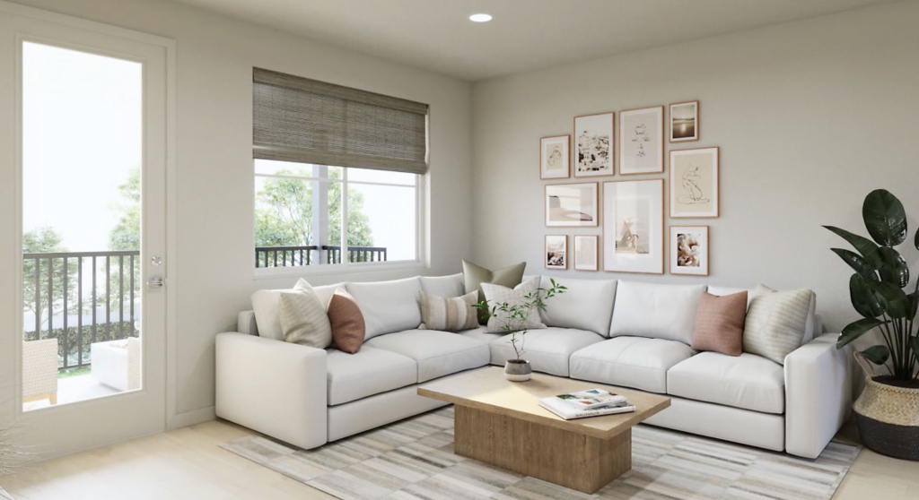 Artesia-Townhomes-For-Sale-Living-Room